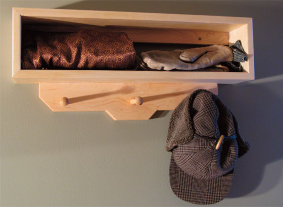 Entryway Coat Rack Project