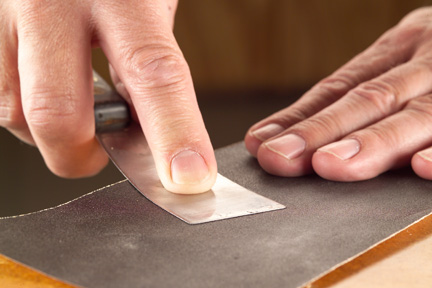 Getting Dried Glue Off Metal