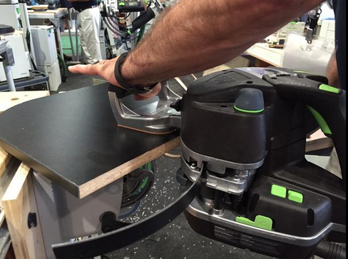 Festool’s KA 65 CONTURO Edge Banding System