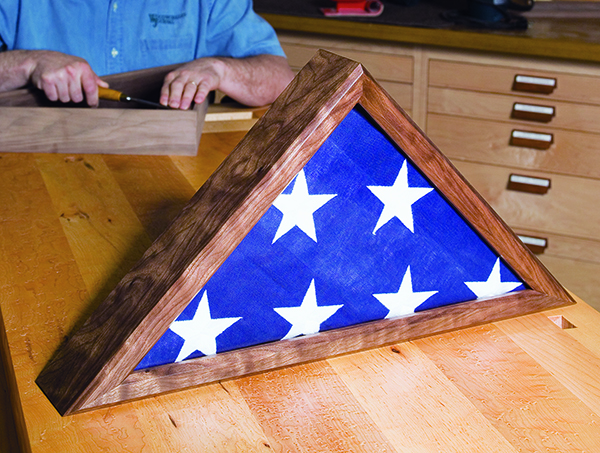 Making a Memorial Flag Case