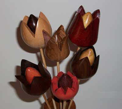 Turned Flowers