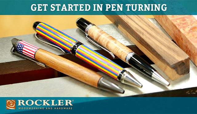 Getting started in pen turning