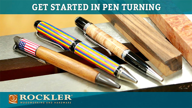 Getting started in pen turning