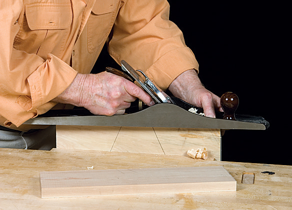 Hand Plane Butt-Joint Edges