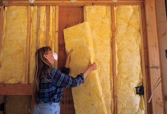 Adding insulation and weatherstripping to your shop can significantly reduce the amount of BTUs you need to keep it warm and toasty all winter long.