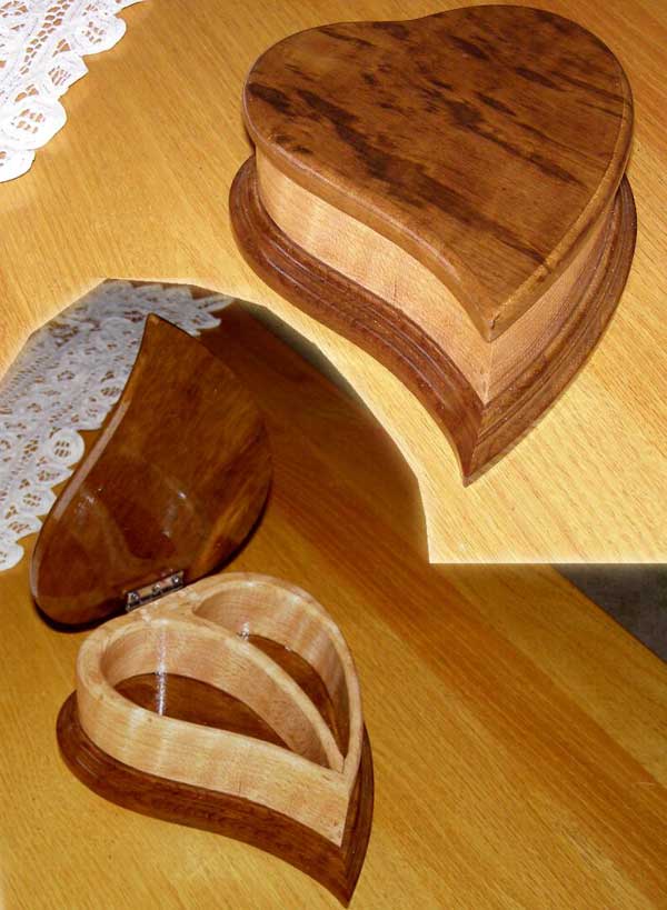 Heart-Shaped Jewelry Box - Woodworking Blog Videos ...