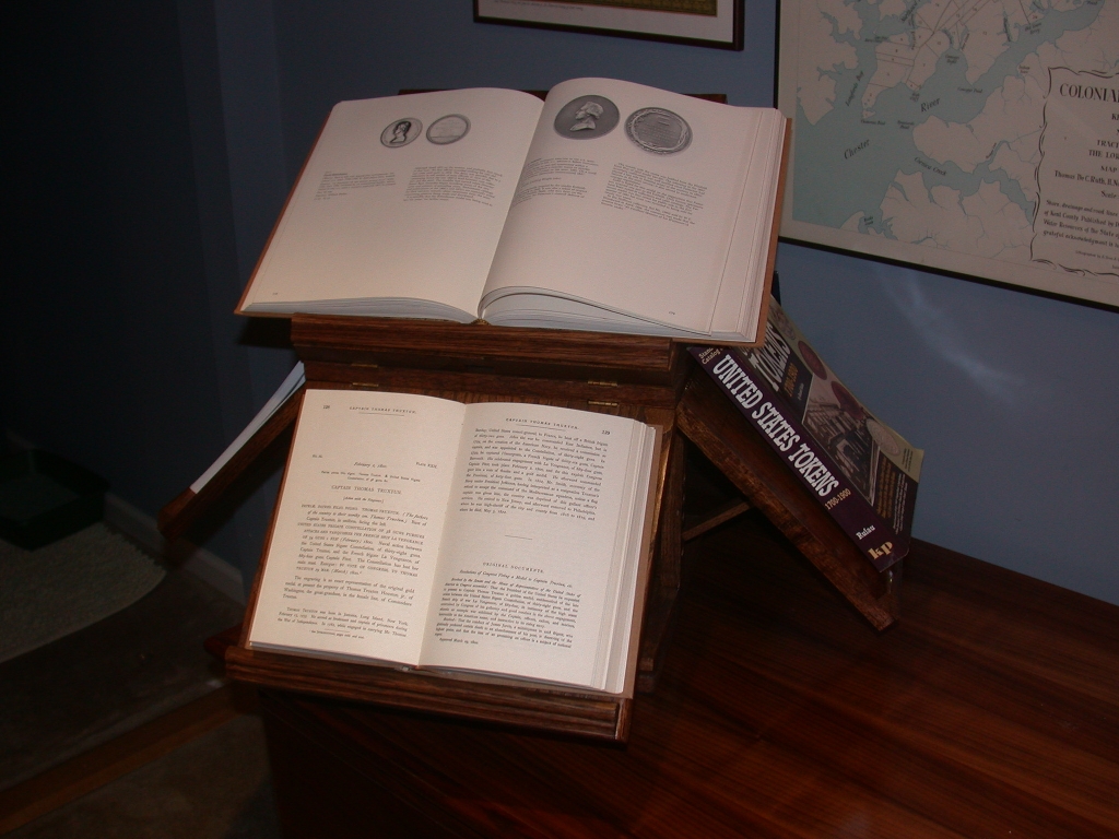 Replica of Thomas Jefferson’s Bookstand