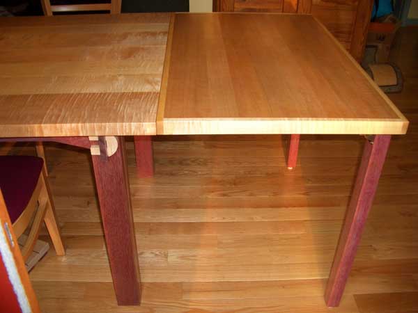 tiger maple kitchen table