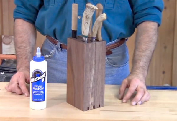 VIDEO: Knife Block Project