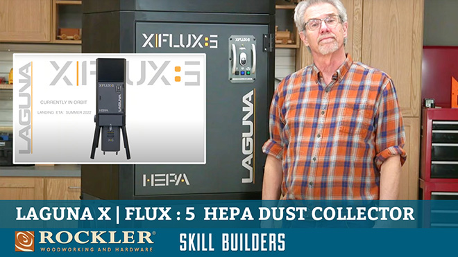 Previewing Laguna X Flux dust collector