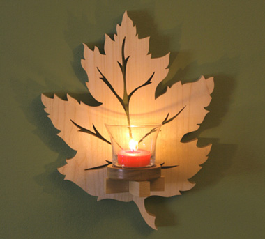 Leaf Sconce Project