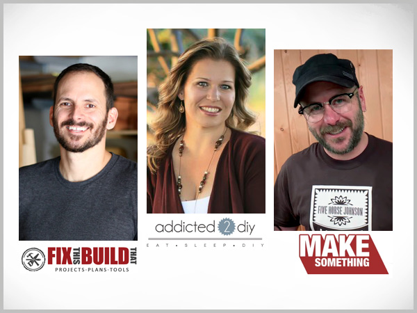 Maker Spotlight: Brad Rodriguez, Katie Cleveland, and David Picciuto