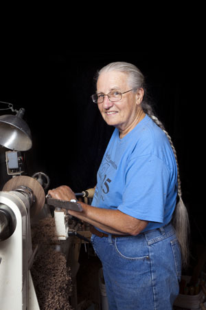 Nancy Rourke: A (Woodworker’s Journal) Winning Woodturner