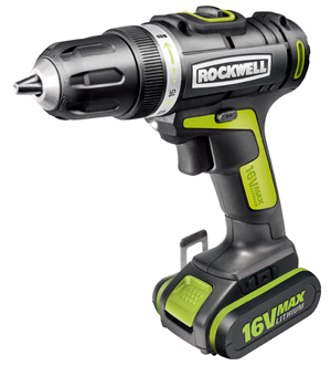 Rockwell 16-volt MaxLithium Drill/Driver, Impact Driver