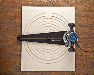 Rockler Trim Router Circle Cutting Jig