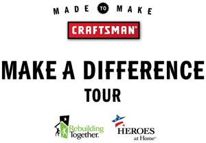 Craftsman’s “Make a Difference Tour” is Off and Rolling