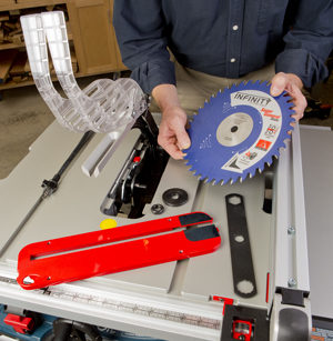 Why Do Most Table Saws Have 10-in. Blades?