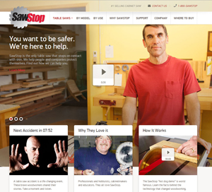 SawStop Launches Redesigned Website