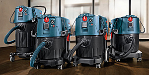 New Dust Extractors from Bosch