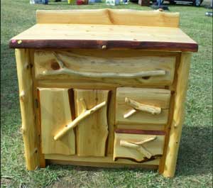 Doug Degriselles: Rustic Furniture is a Natural Fit