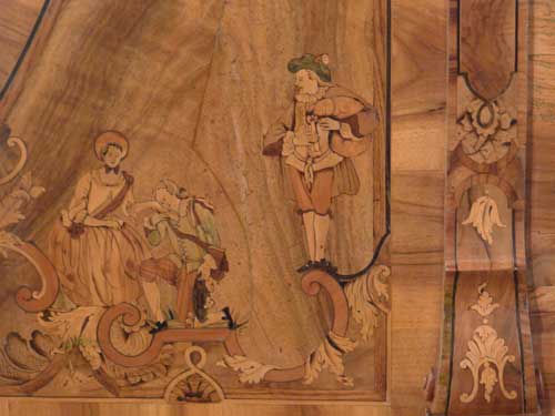 Piano Lid Marquetry