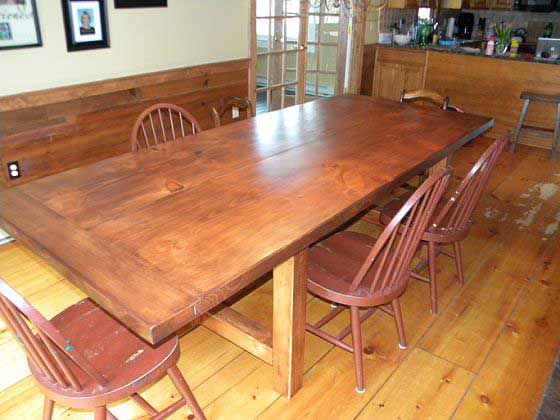 pine table 2