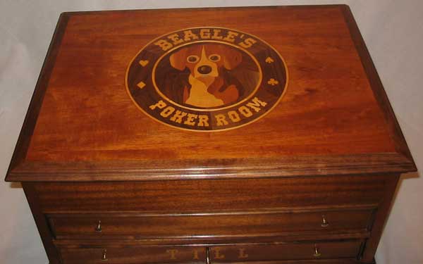 Poker Chip Chest - Inlay