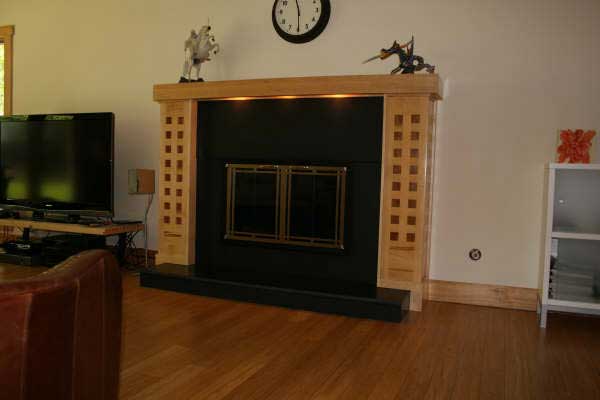 Reader’s New Fireplace