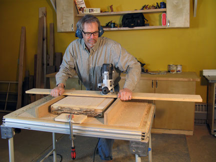 Surface Rough Lumber with a Router - Woodworking | Blog ...