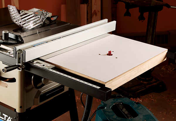 Make a Router Table Extension Wing for Your Table Saw