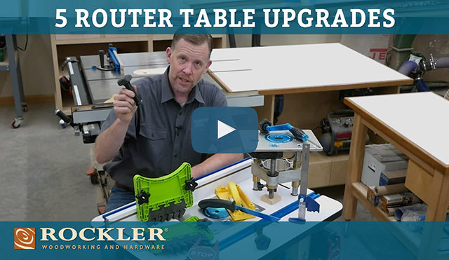 Add ons for router tables