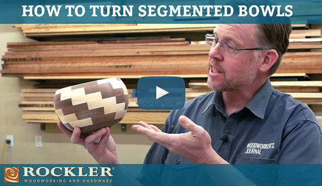 Making segmented bowls