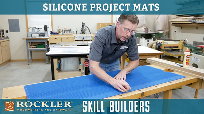 Working with silicone project mats