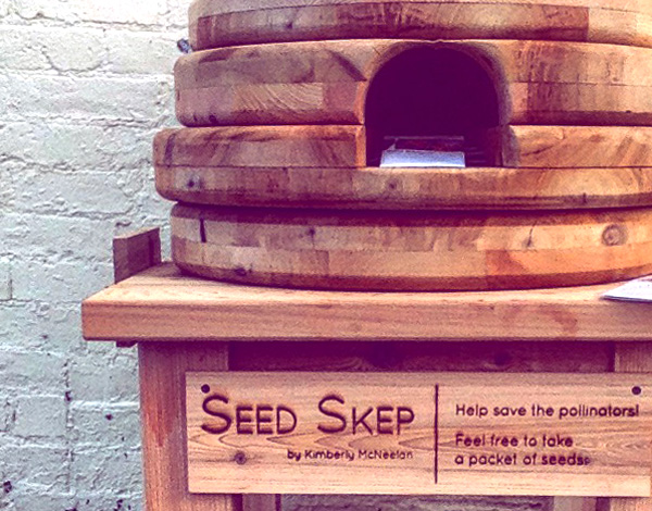 Saving Bees with a Seed Skep