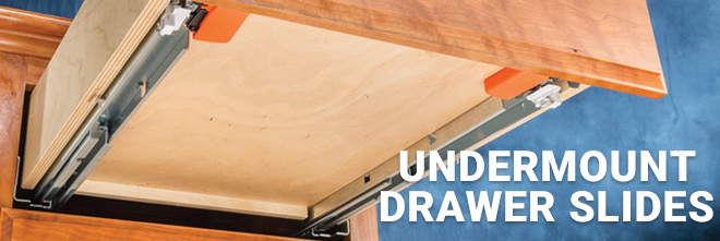 Installing Undermount Drawer Slides