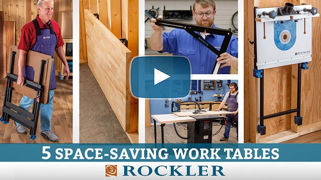 Five tips to save space on a workbench