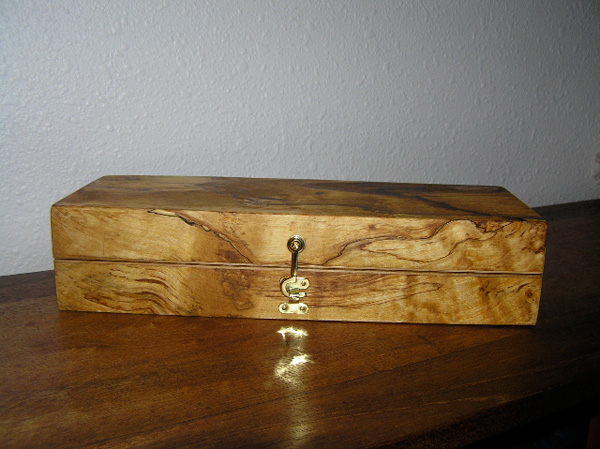 Birch Candle Stand & Box