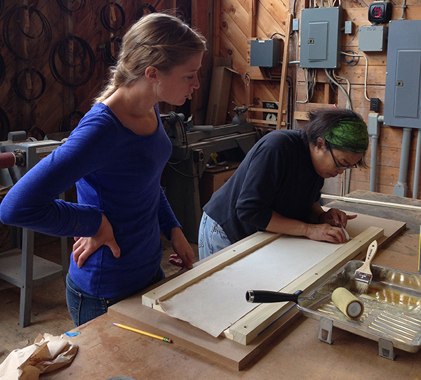 Tambour Making at the Haystack School of Crafts