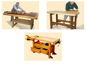 Three types of workbench