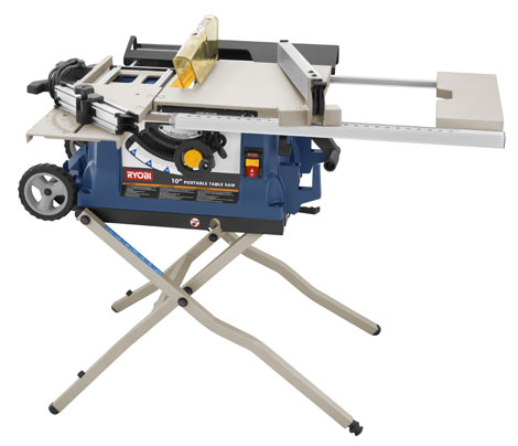 Ryobi Introducing: a Collapsible Table Saw and a Pair of Router Tables