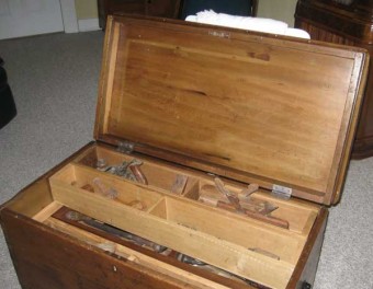 Antique Toolbox, Woodworking Project