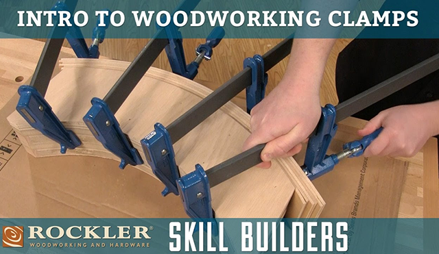 Introduction to using woodworking clamps