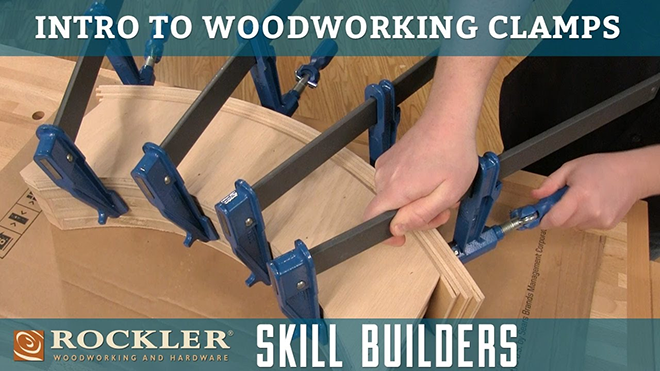 Introduction to using woodworking clamps