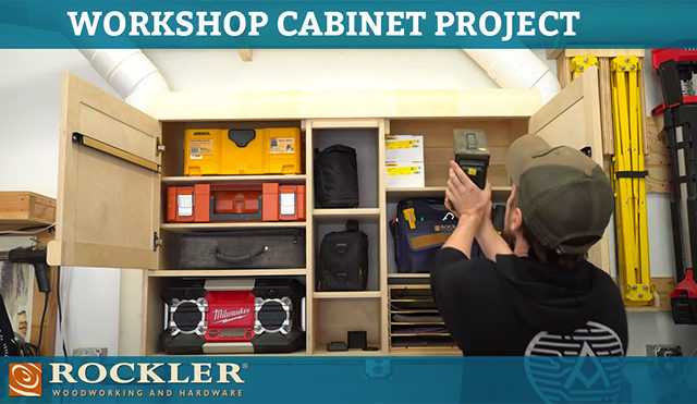 Michael Alm's workshop cabinet