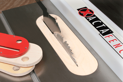 Make a Table Saw Zero-Clearance Throatplate